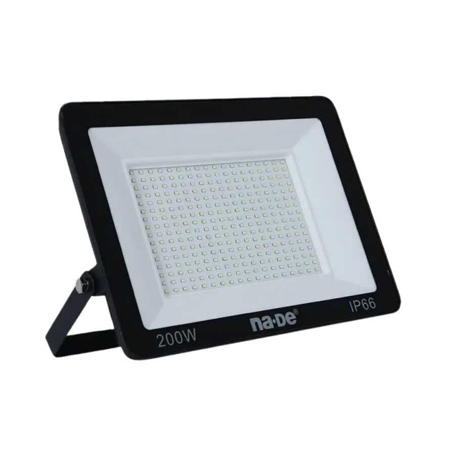 Nade GRASSIAS 200W Slim LED Projektör 6500K Beyaz Işık