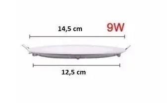 Noas 9W Sıva Altı Yuvarlak Slim Led Panel 4000K