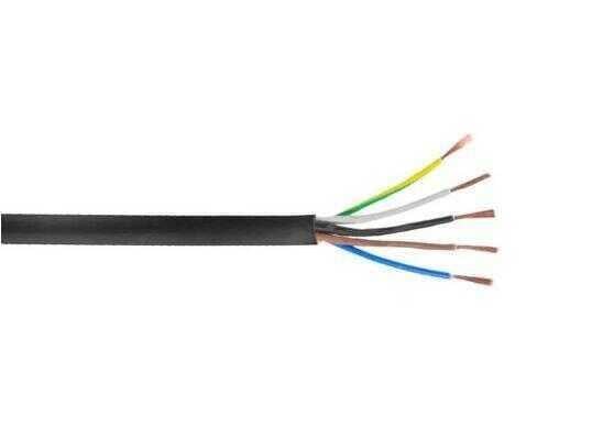 Ünal 5x2,5 mm² TTR Kablo Siyah H05VV-F