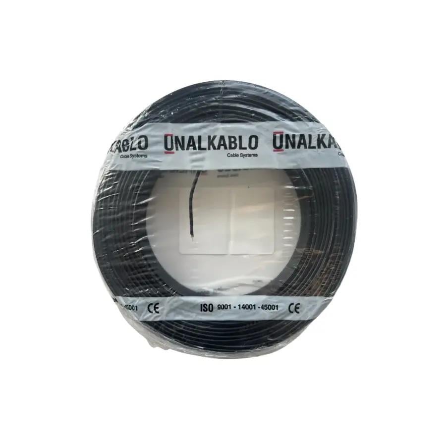 Ünal Nya Kablo 1,5 mm² Siyah ( H07V-U )