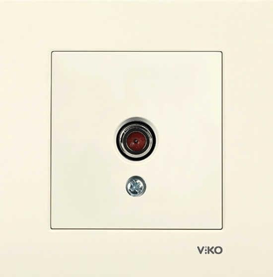 Viko Karre Krem Tv Dirençsiz Mekanizma (Çerçeve Hariç) 90960149