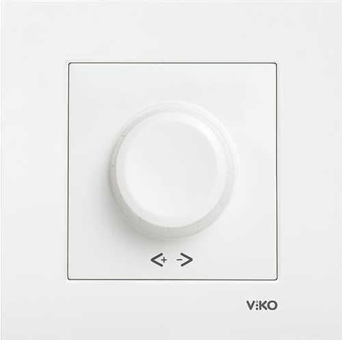 Viko Karre/Meridian Beyaz R DİMMER 600W (Çerçeve Hariç) 90967020