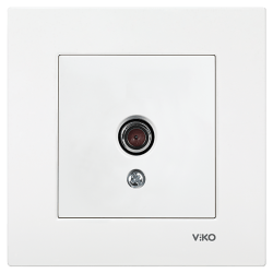 Viko Karre/Meridian Beyaz Tv Geçişli 8db Mekanizma (Çerçeve Hariç) 90967059