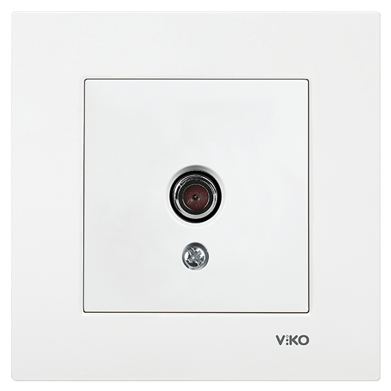 Viko Karre/Meridian Beyaz Tv Sonlu Mekanizma (Çerçeve Hariç) 90967010