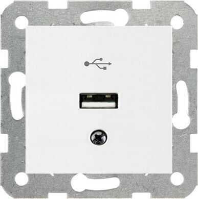 Viko Karre/Meridian Beyaz Usb Konnektör (Çerçeve Hariç) 90967167