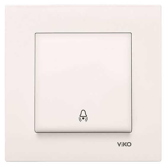Viko Karre/Meridian Krem Zil Anahtarı Mekanizma (Çerçeve Hariç) 90967206