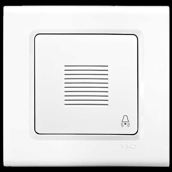 Viko Linnera/Rollina Beyaz Zil (Buzzer) Mekanizma+Kapak 90440009