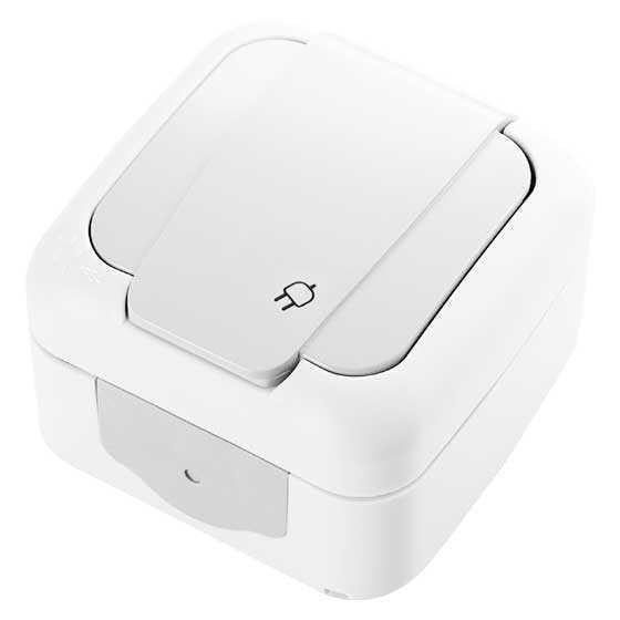 Viko Palmiye Beyaz Topraklı Priz 90555408