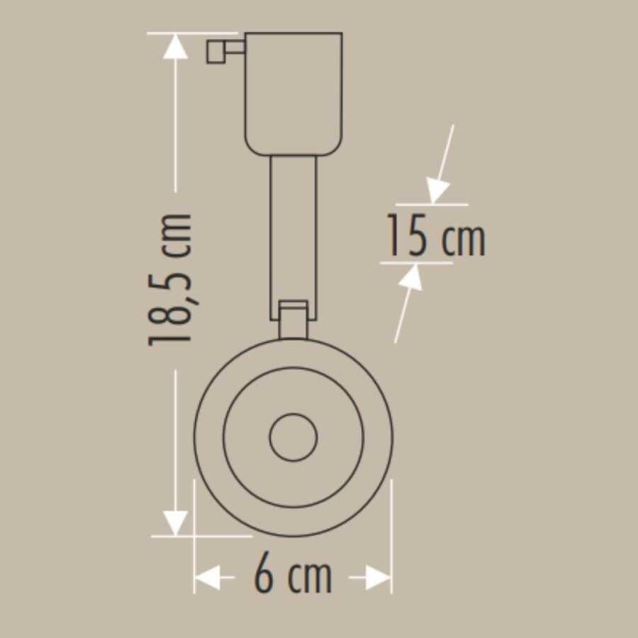 ZMR 30W Beyaz Kasa Ray Spot Günışığı