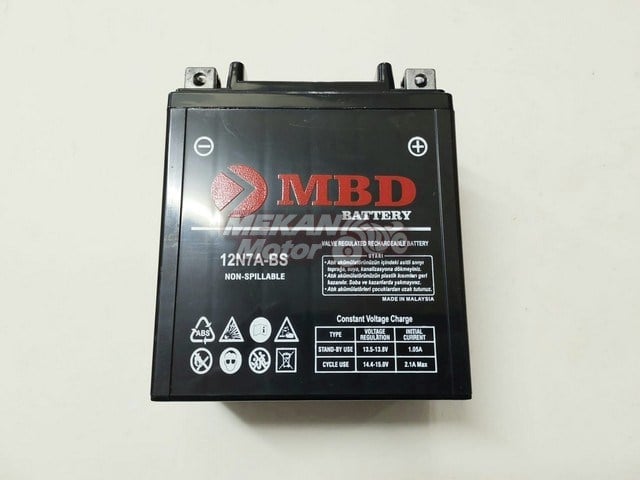 BATTERY 12V 7AH JAWA 350