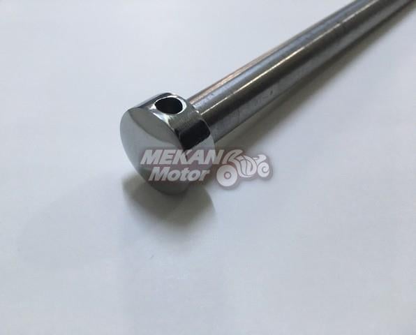 WHEEL AXIS REAR JAWA 250 (CHROMED HEAD)