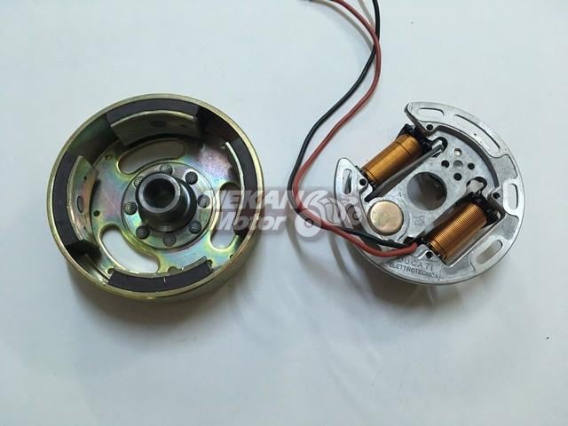 STATOR AND FLYWHEEL DUCATI 31.03.38 COUNTERWISE