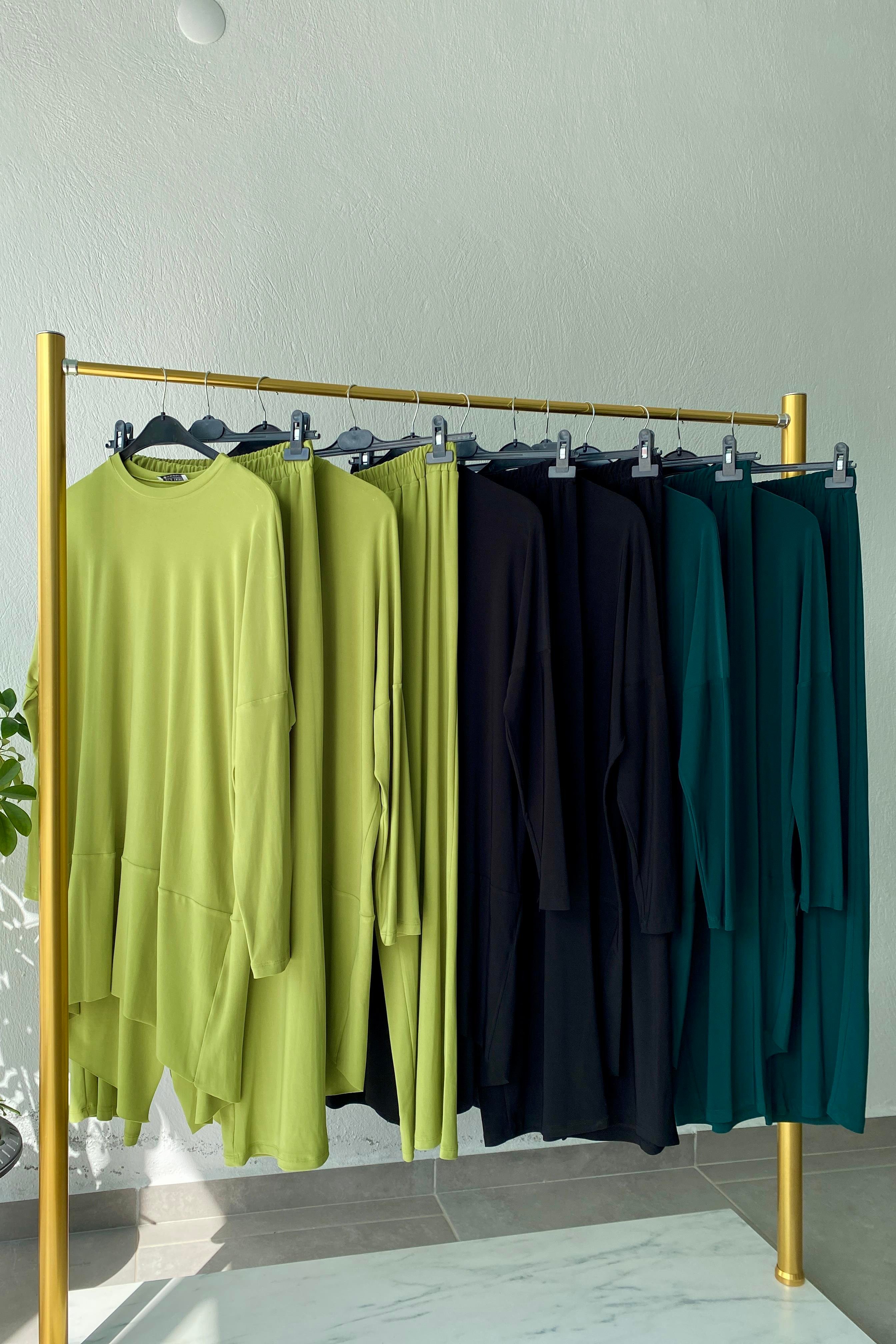 Alya Makas Takım Siyah