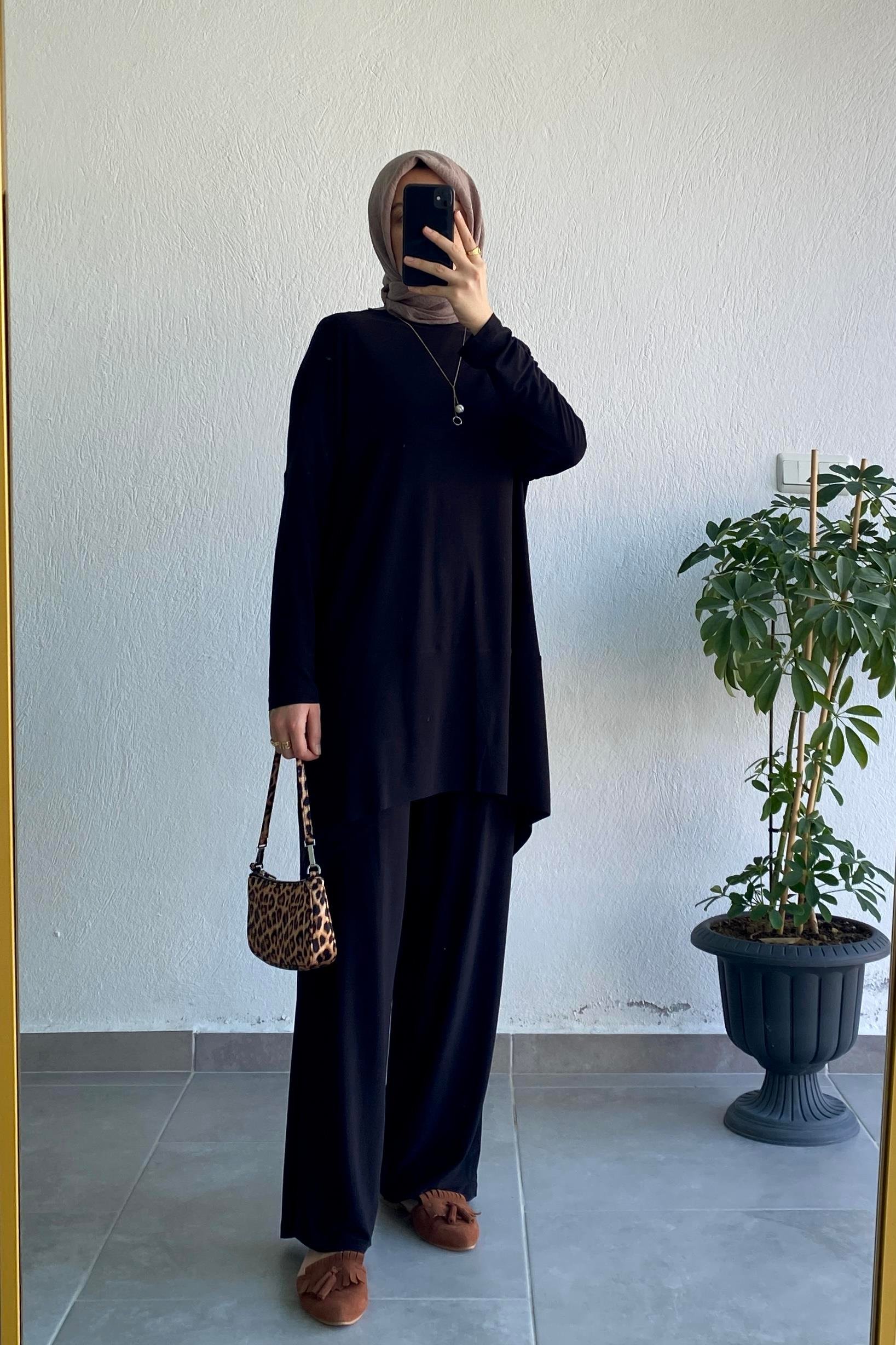 Alya Makas Takım Siyah