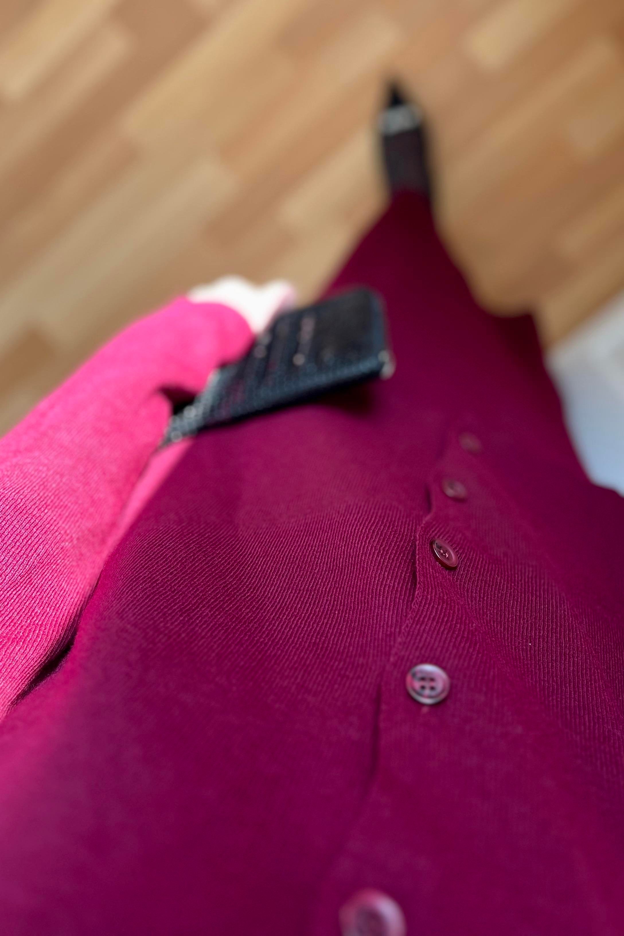 Etekli Triko Takım Bordo