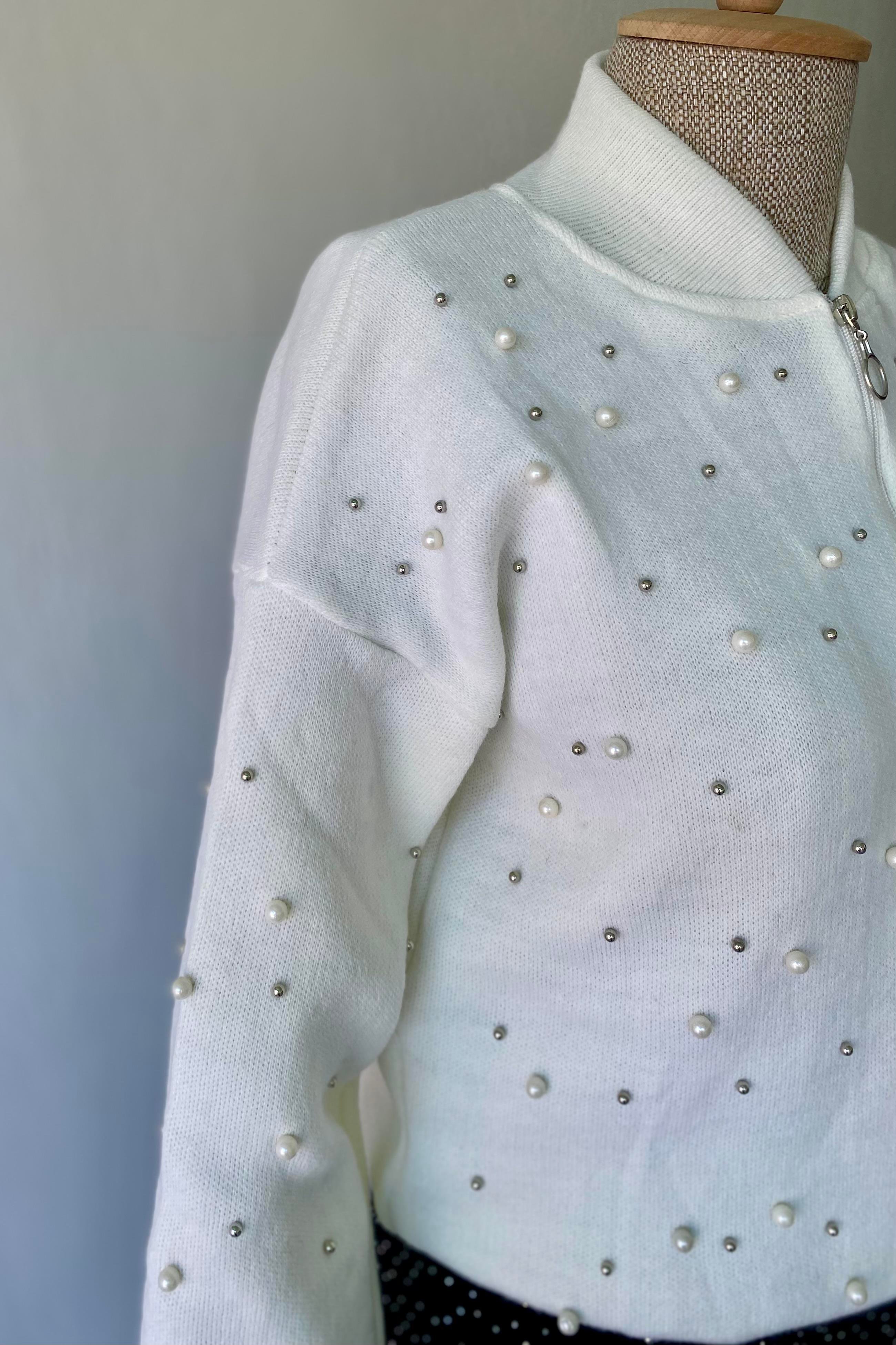 İncili Taşlı Hırka