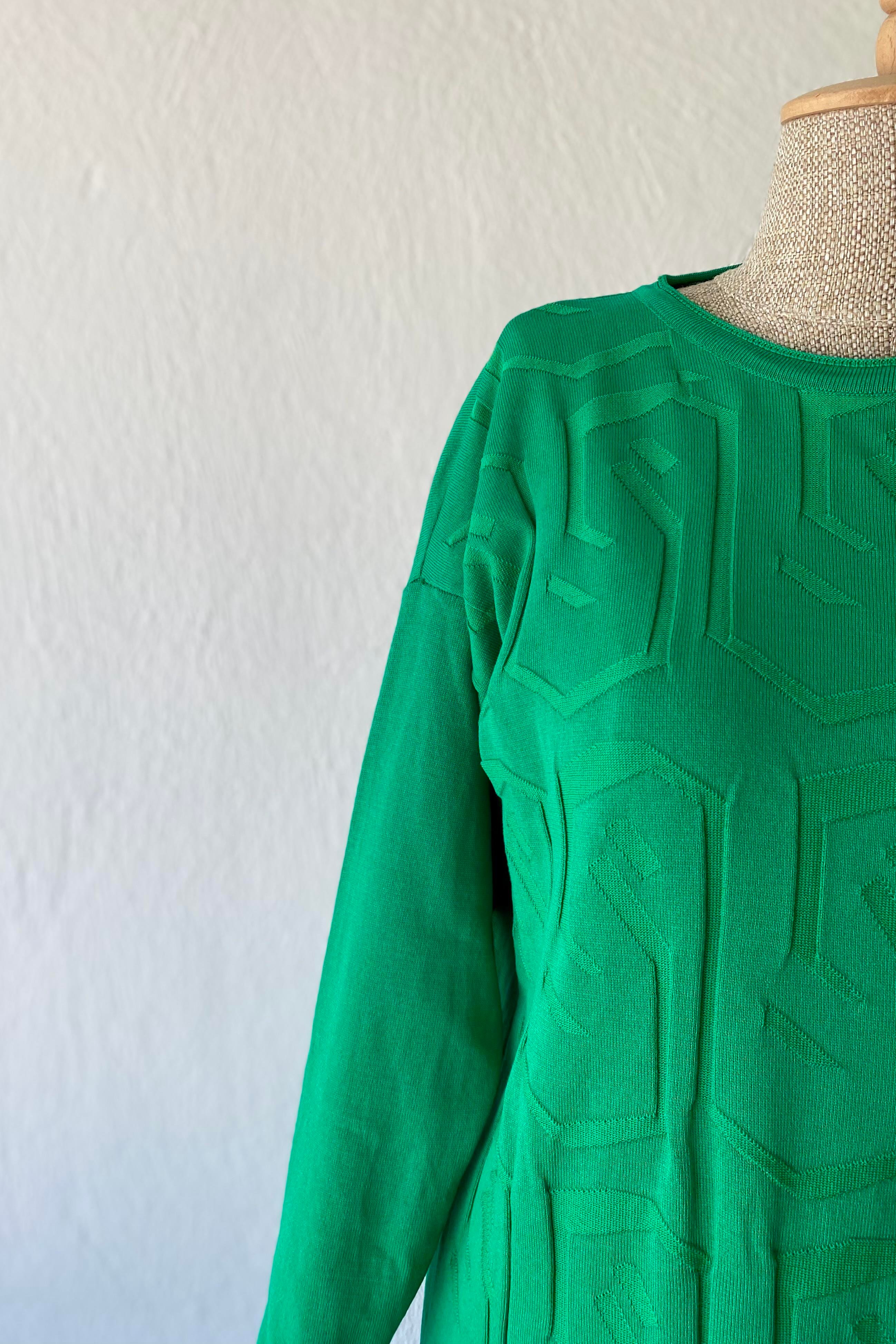 Masal Merserize Tunik Yeşil