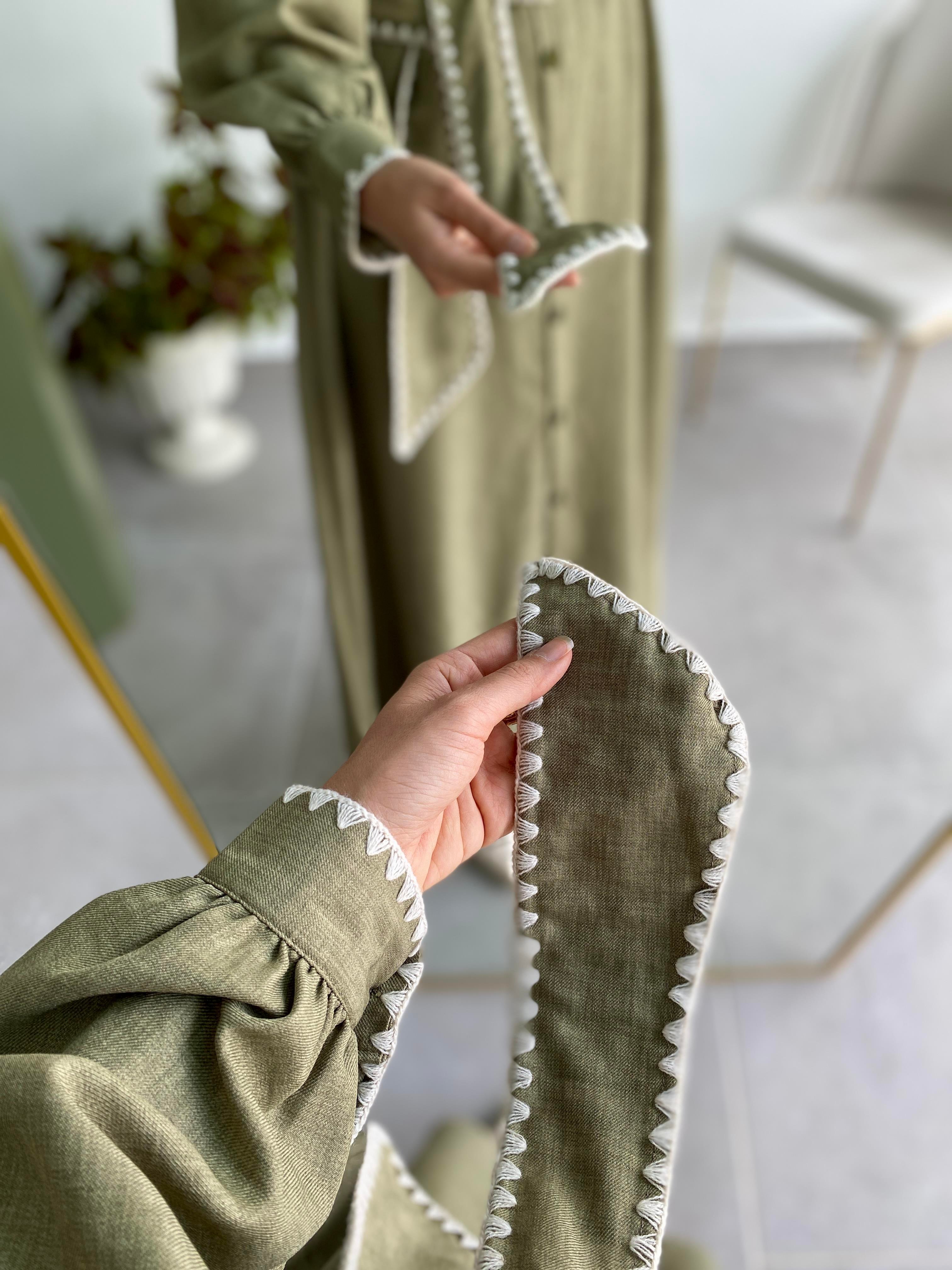 Sofia Elbise Haki Yeşili