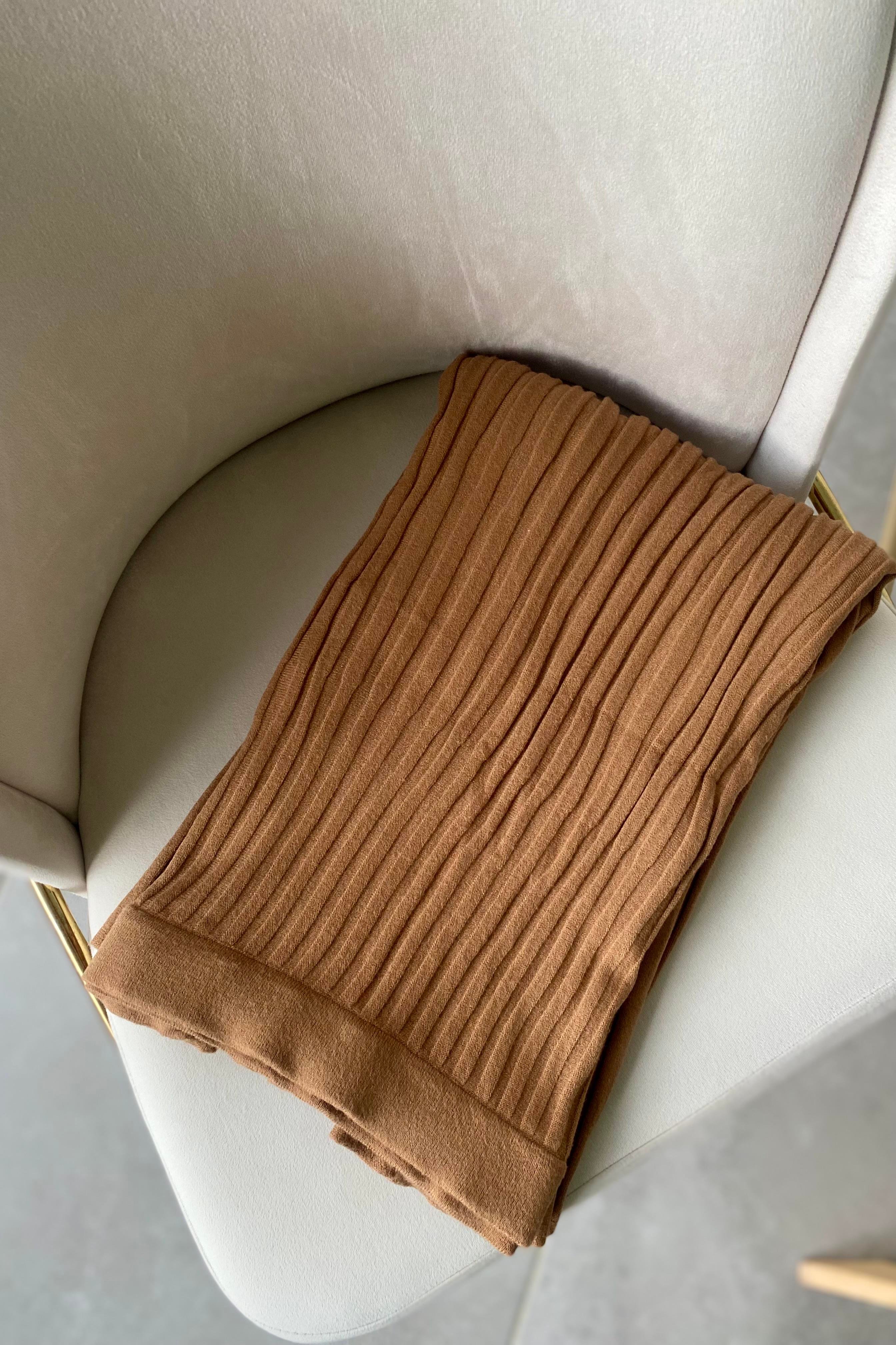 Triko Etek Kahverengi