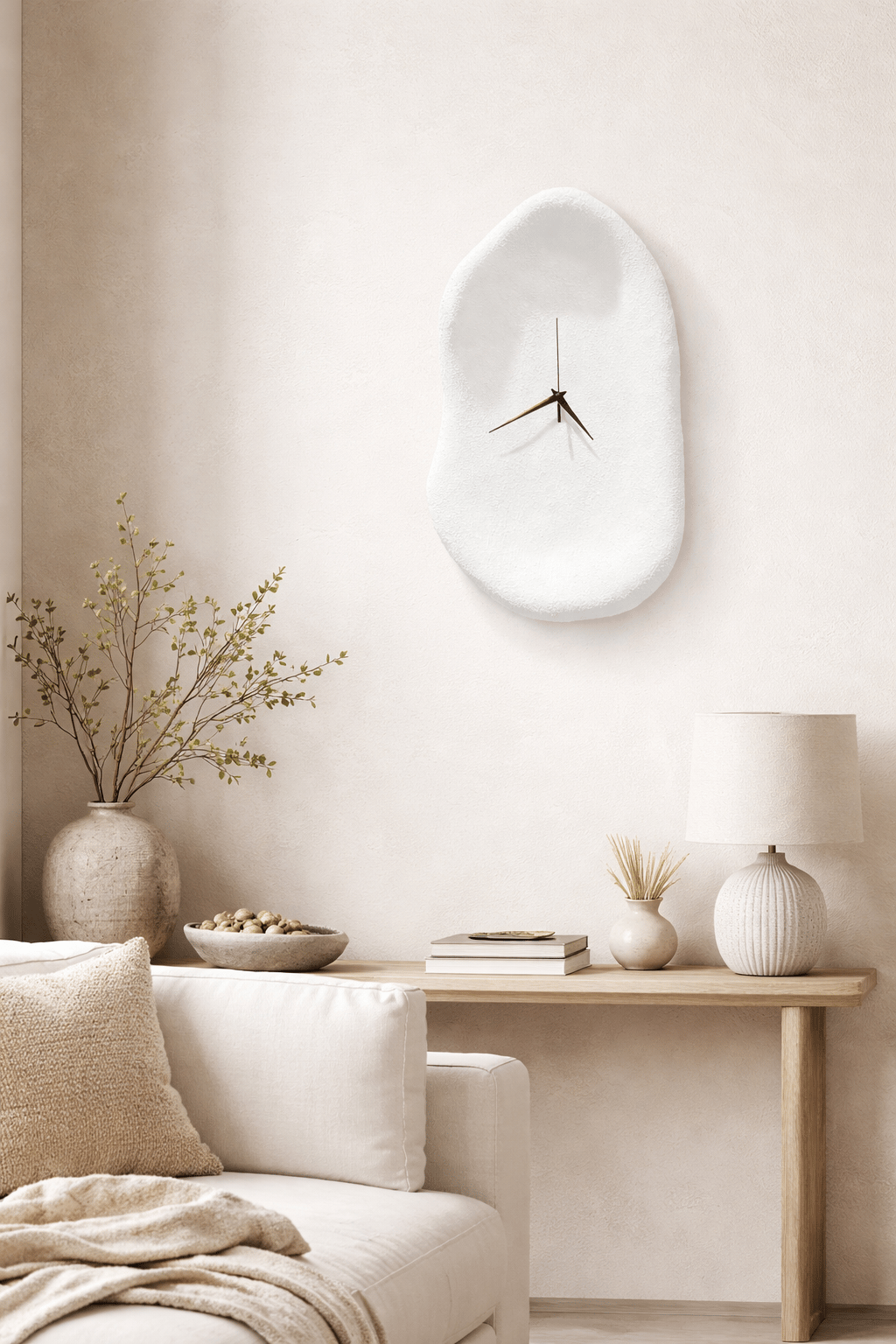 Duvar Dekoru Siyah Akrepli Saat 52 cm