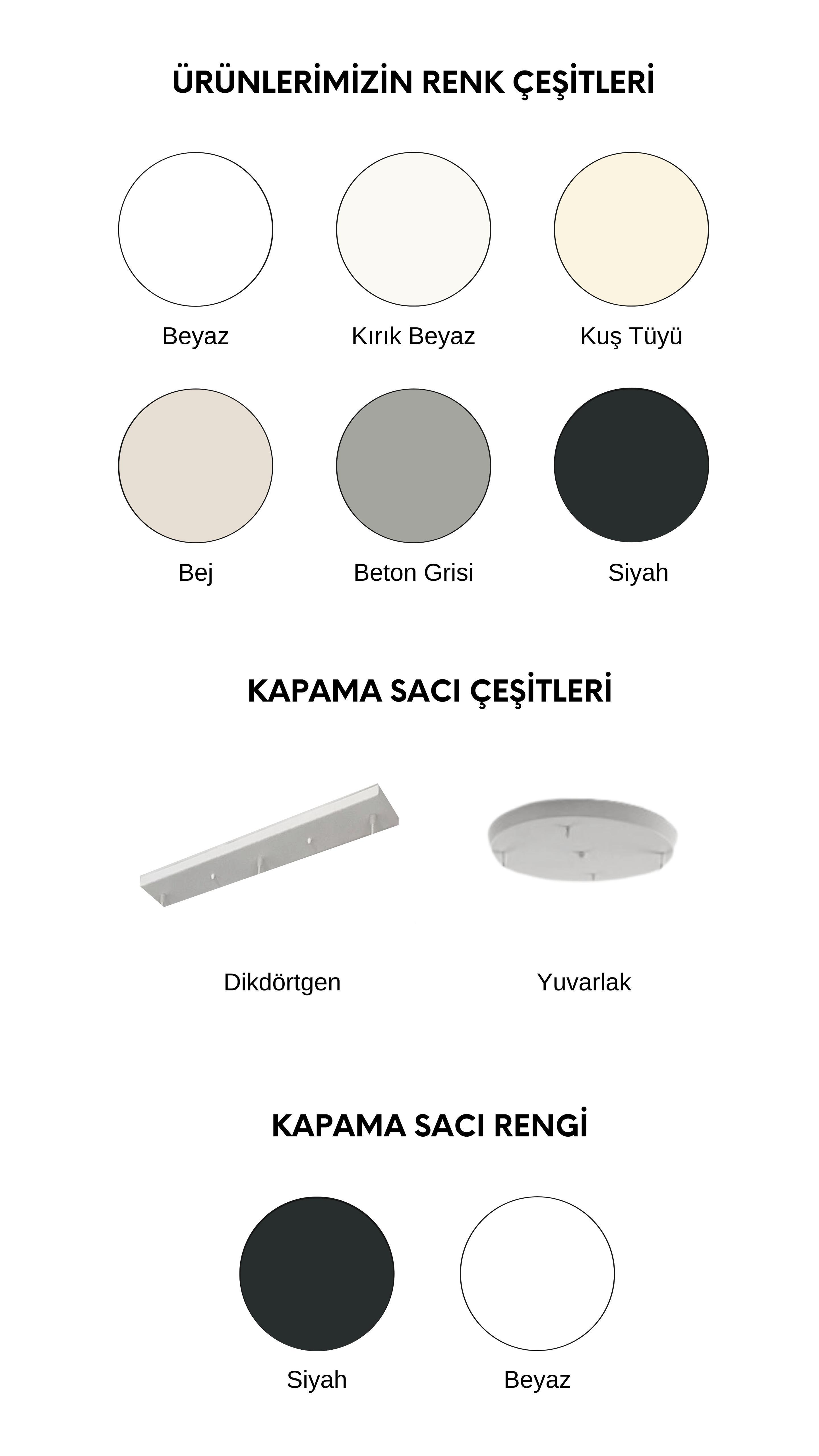 Loval Üçlü Sarkıt Aydınlatma 30-40-50 CM