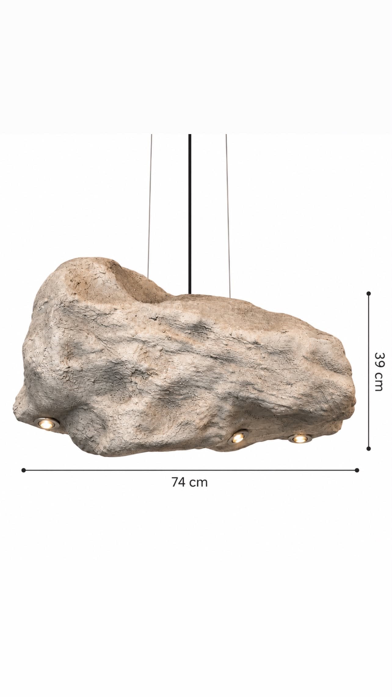 Roca Özel Tasarım Kaya Avize 74 cm 