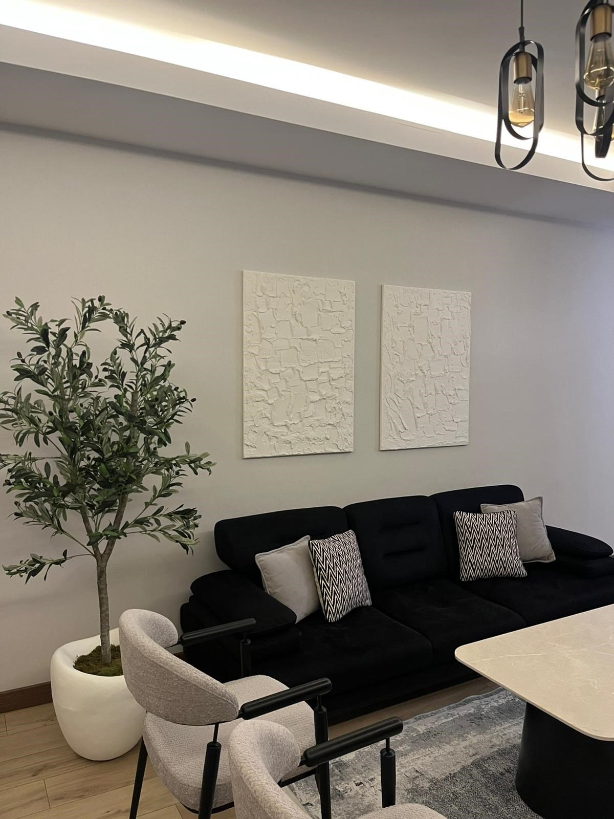 Traverten dokulu kanvas tablo 70x100  (Özel Tasarım)