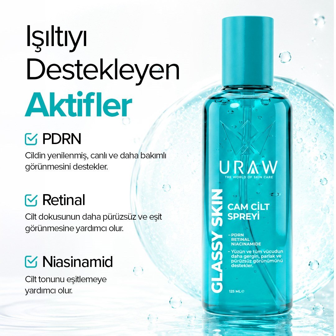 Uraw Cam Cilt Spreyi 