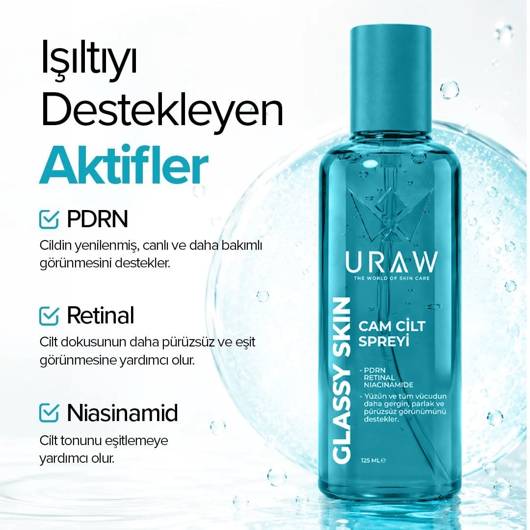 Uraw Cam Cilt Spreyi 