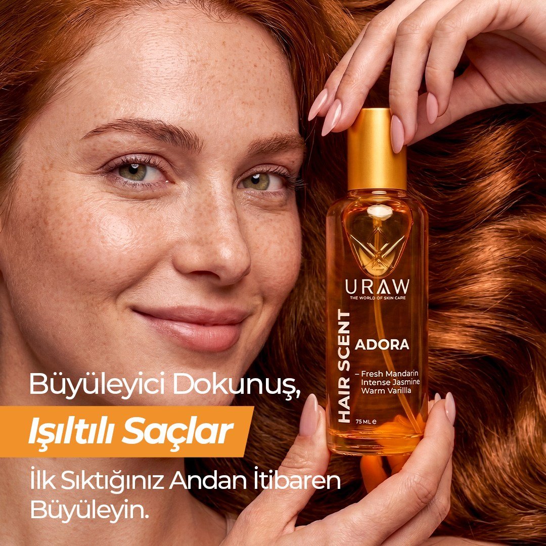 Adora Saç Parfümü | Mandalina, Yasemin ve Vanilya Kokulu Saç Spreyi