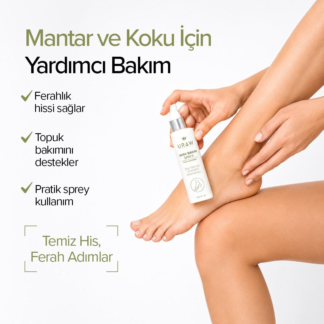 Ayak Bakım Spreyi – Ferahlık & Koku Kontrolü