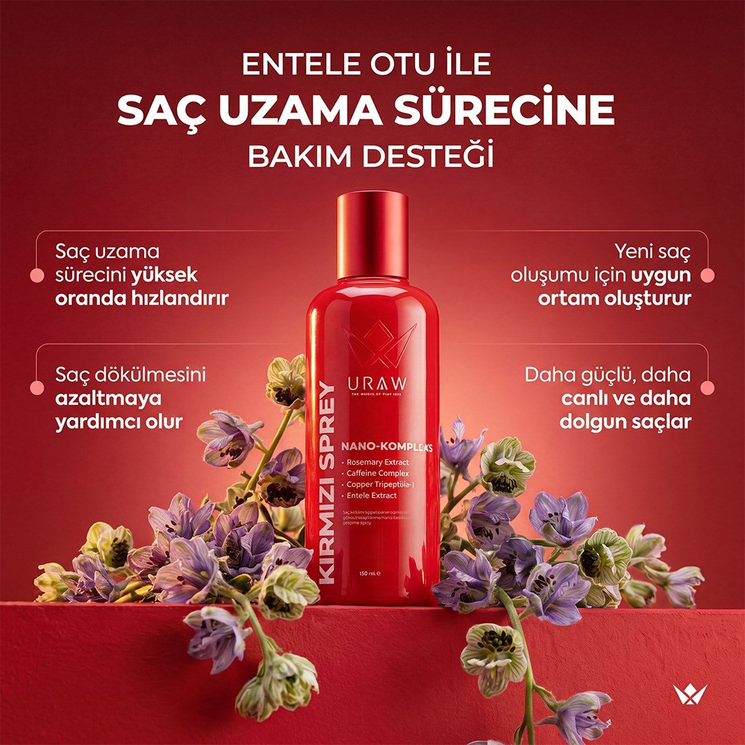 Entele Kırmızı Sprey 