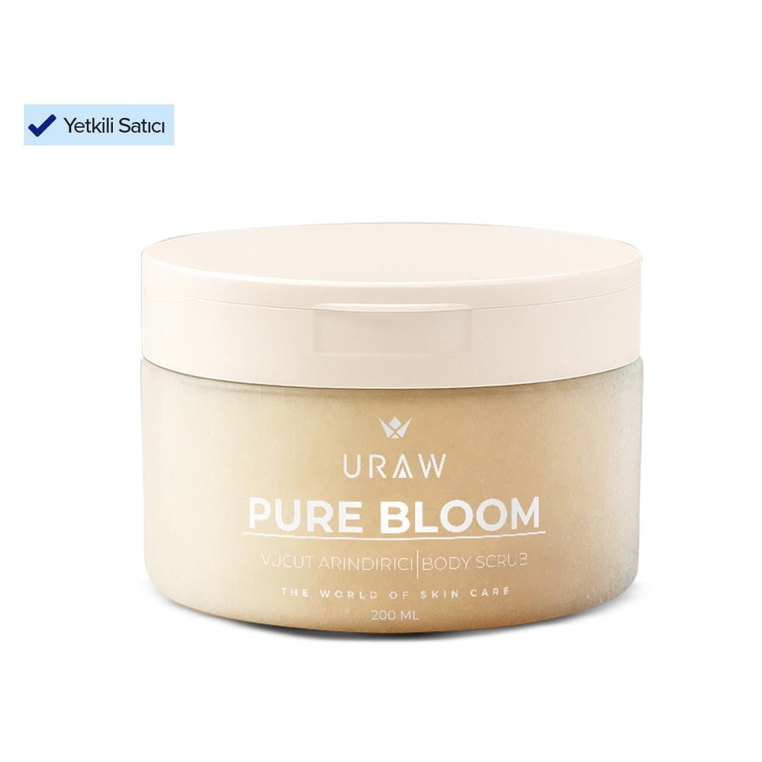 Uraw Pure Bloom Magnolia – Arındırıcı Body Scrub