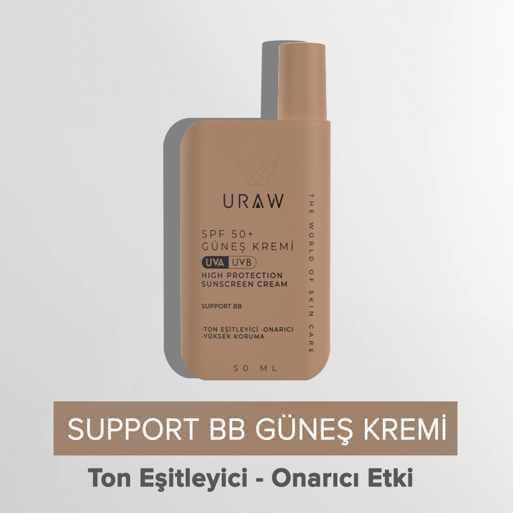 Support Bb ( Tüm Cilt Tipleri İçin Renkli Kapatıcı Özelliğe Sahip Güneş Koruyucu Krem ) 