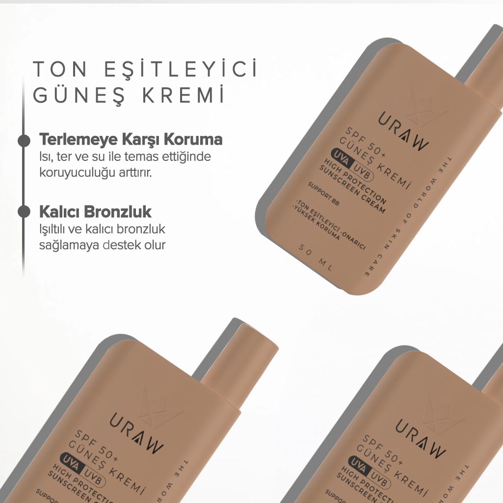 Support Bb ( Tüm Cilt Tipleri İçin Renkli Kapatıcı Özelliğe Sahip Güneş Koruyucu Krem ) 