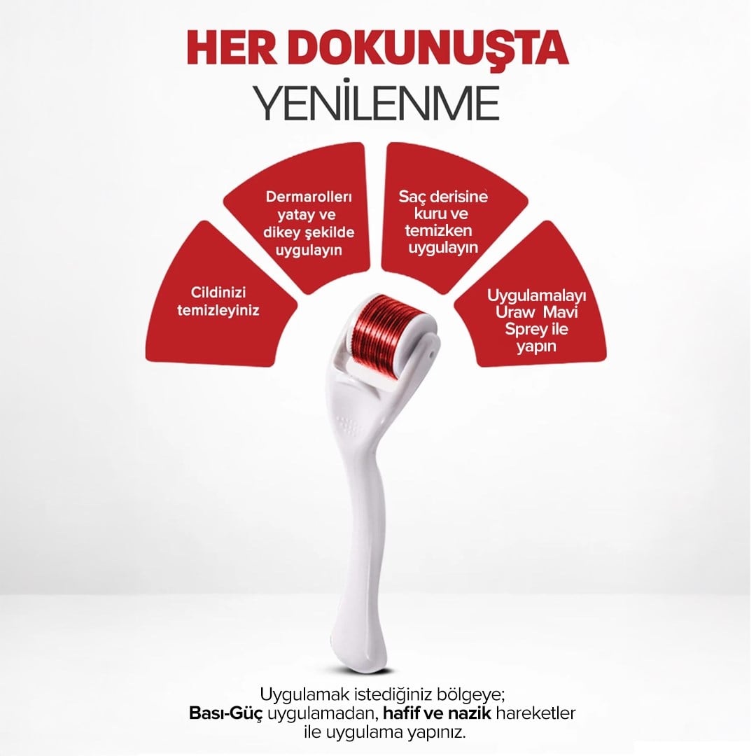Titanyum İğneli Dermaroller 