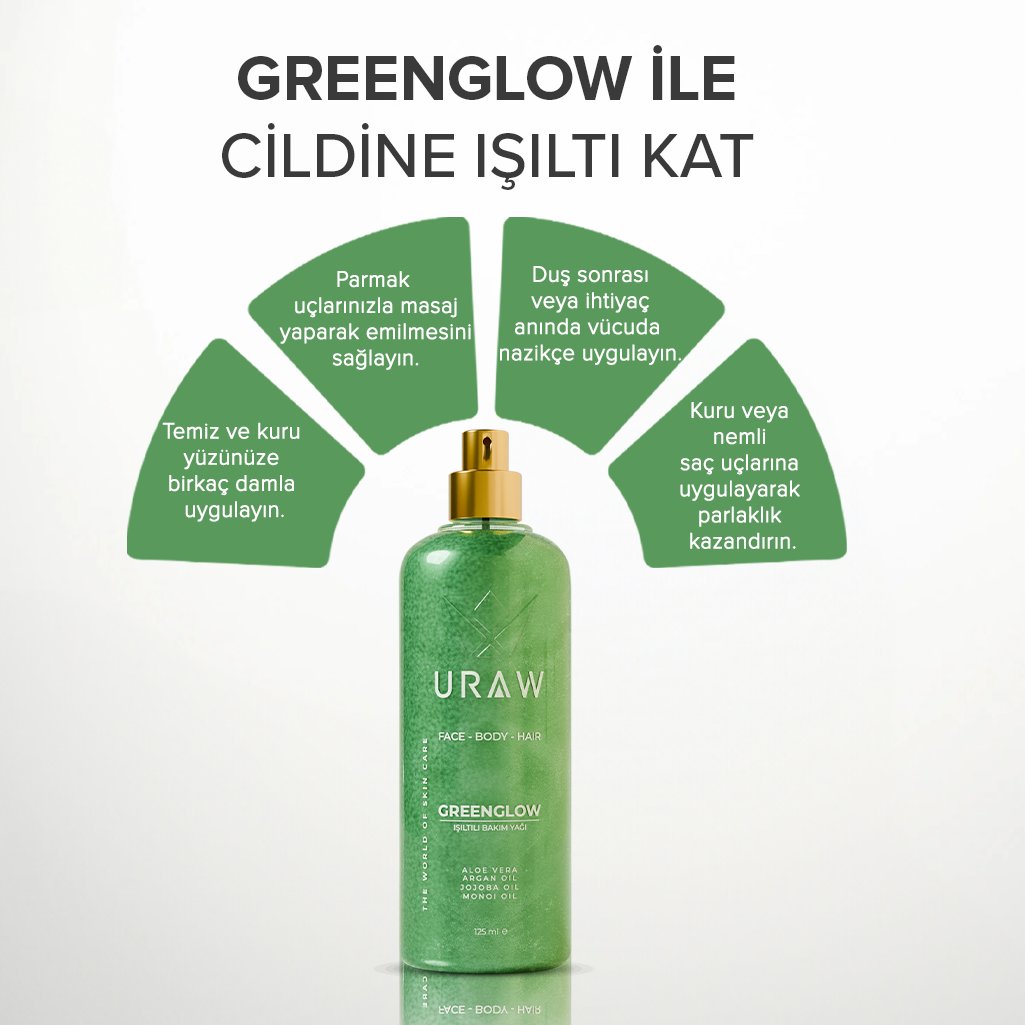 URAW Green Glow – Multi-Purpose Care Oil