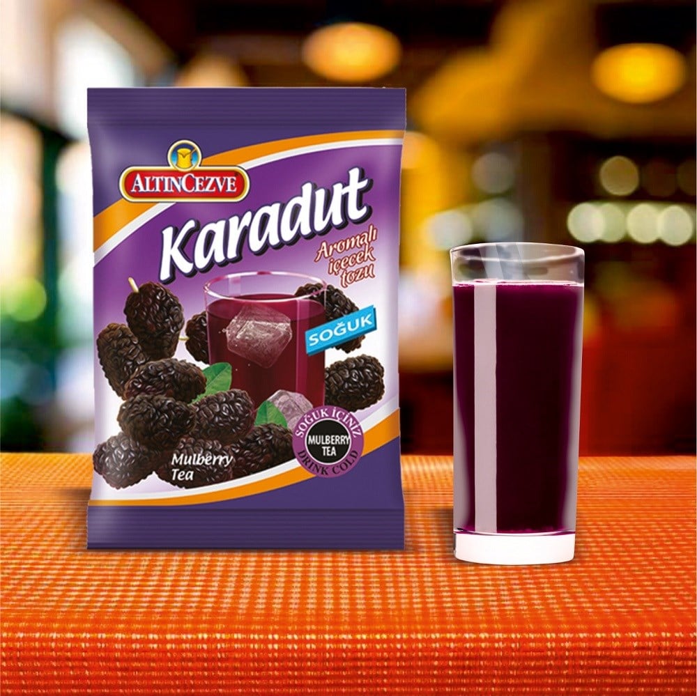 Altıncezve Karadut İçecek Tozu - Soğuk 450 Gr (10 Litre) | Limonata makineleri için uygundur