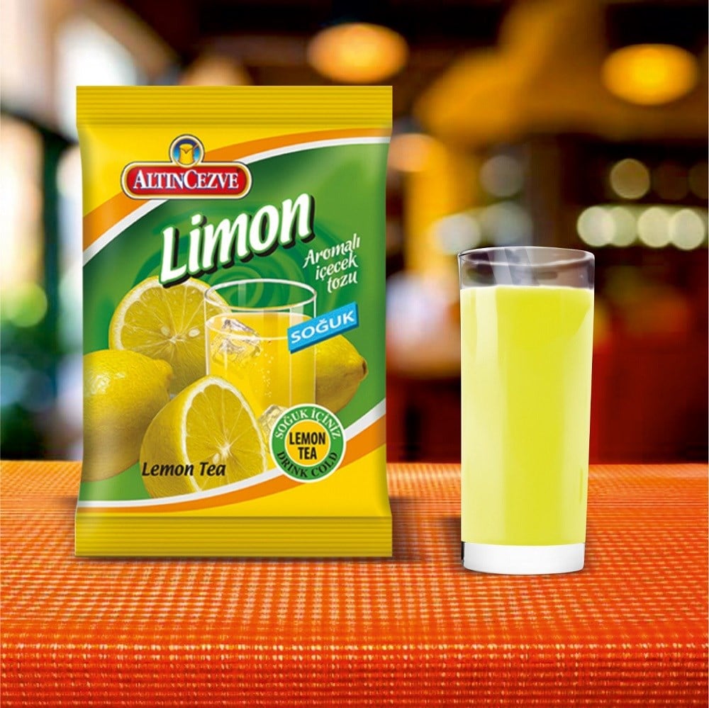 Altıncezve Limon İçecek Tozu - Soğuk 450 Gr (10 Litre) | Limonata makineleri için uygundur