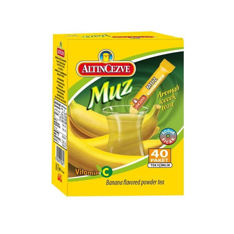 Altıncezve Muz Tek İçimlik İçecek Tozu 40 x 1.5 Gr