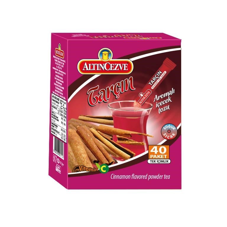 Altıncezve Tarçın Tek İçimlik İçecek Tozu 40 x 1.5 Gr