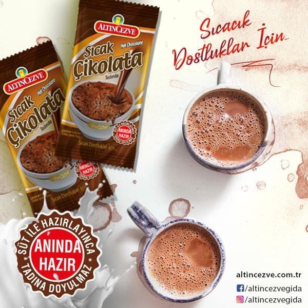 Altıncezve Tek İçimlik Sıcak Çikolata 20 x 19 G