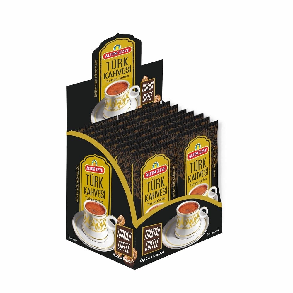 Altıncezve Tek İçimlik Türk Kahvesi 20 li (6 Gr x 20 Ad)