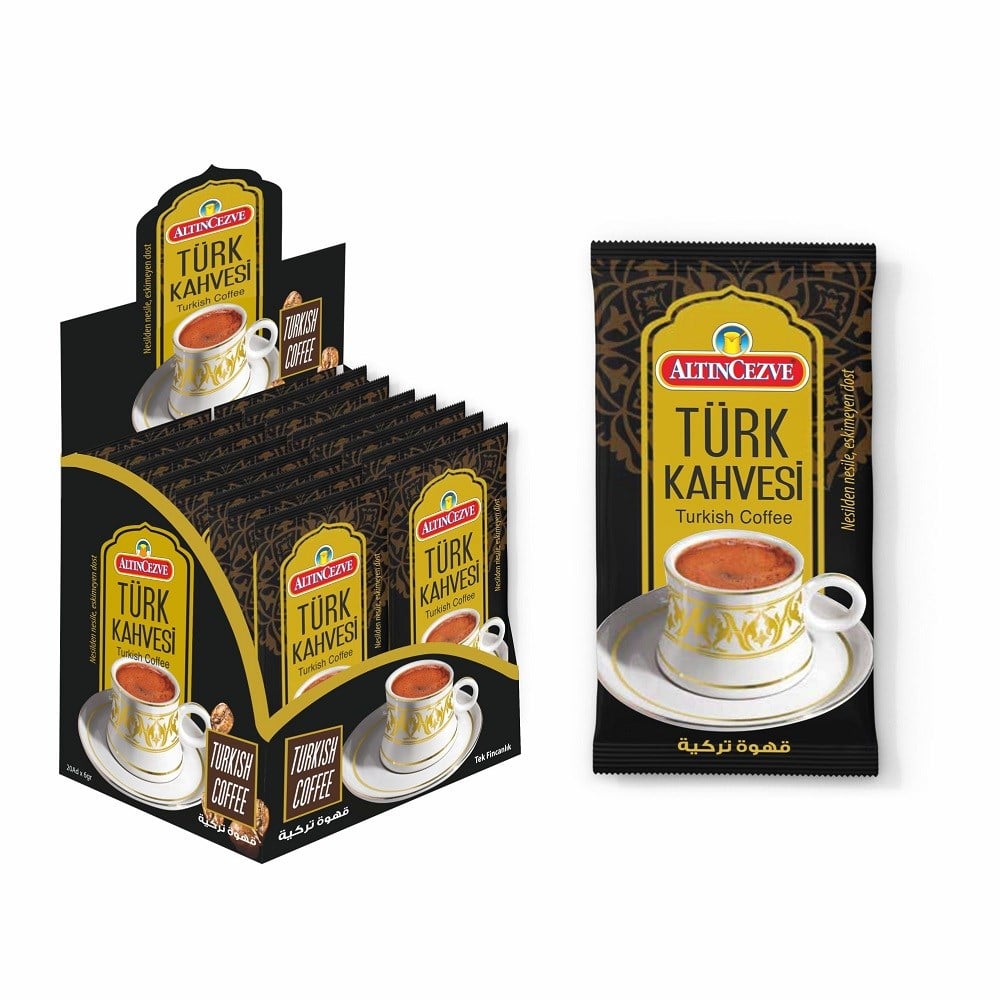 Altıncezve Tek İçimlik Türk Kahvesi 20 li (6 Gr x 20 Ad)