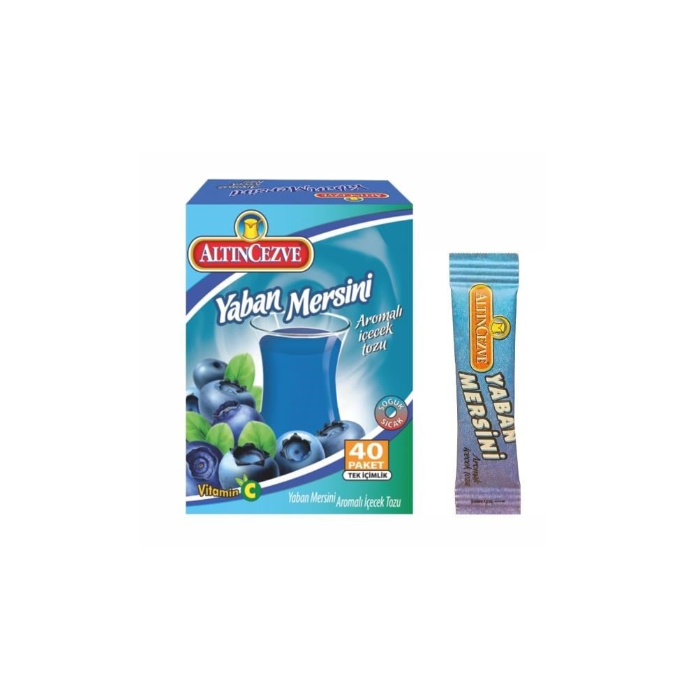 Altıncezve Yaban Mersini Tek İçimlik İçecek Tozu 40 x 1.5 Gr
