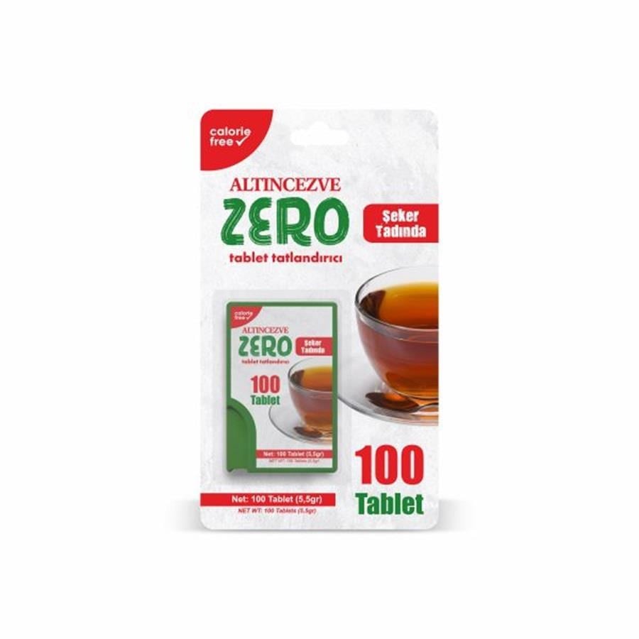 Altıncezve Zero Tablet Tatlandırıcı 100 Tablet