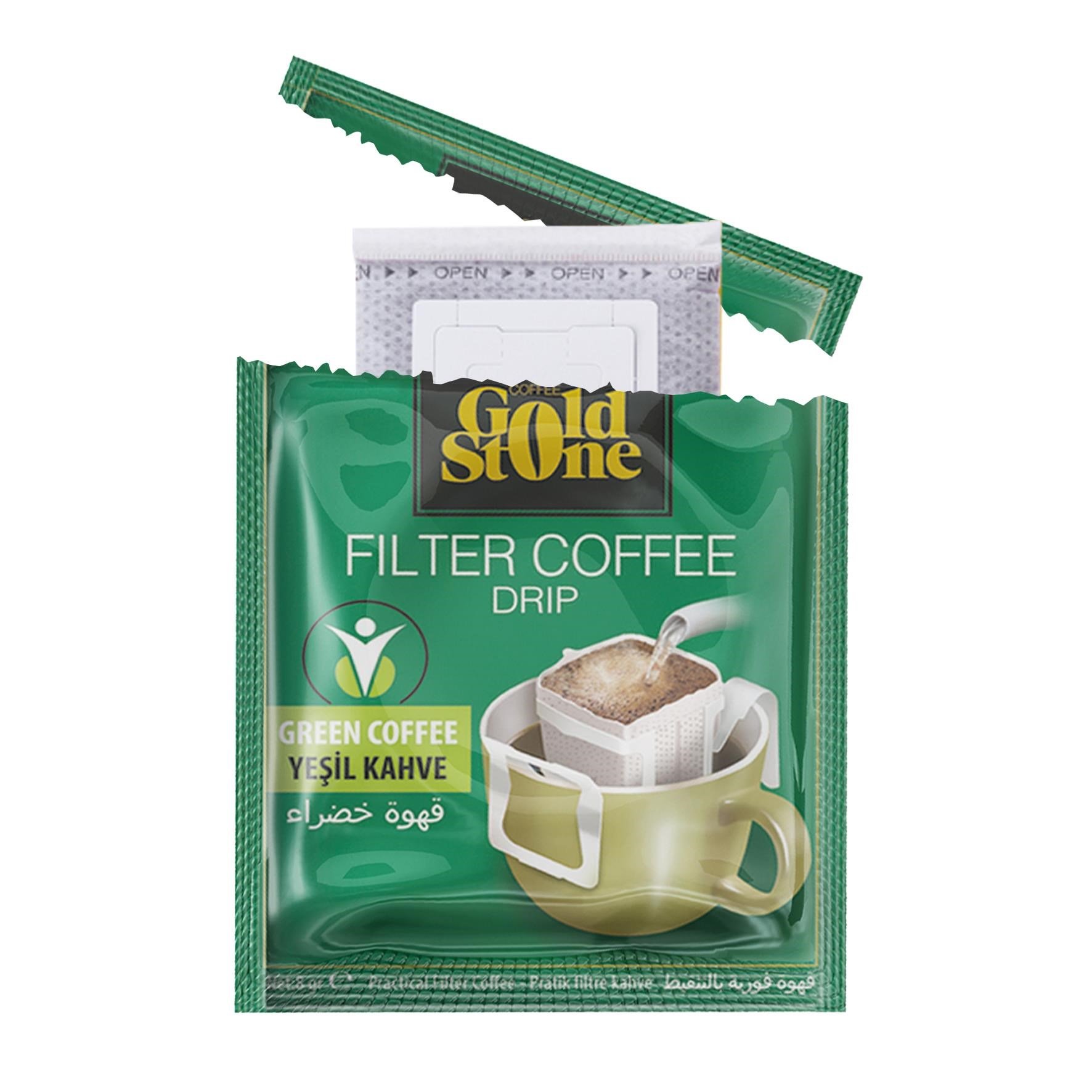 Gold Stone Drip Filtre Kahve - Yeşil Kahve