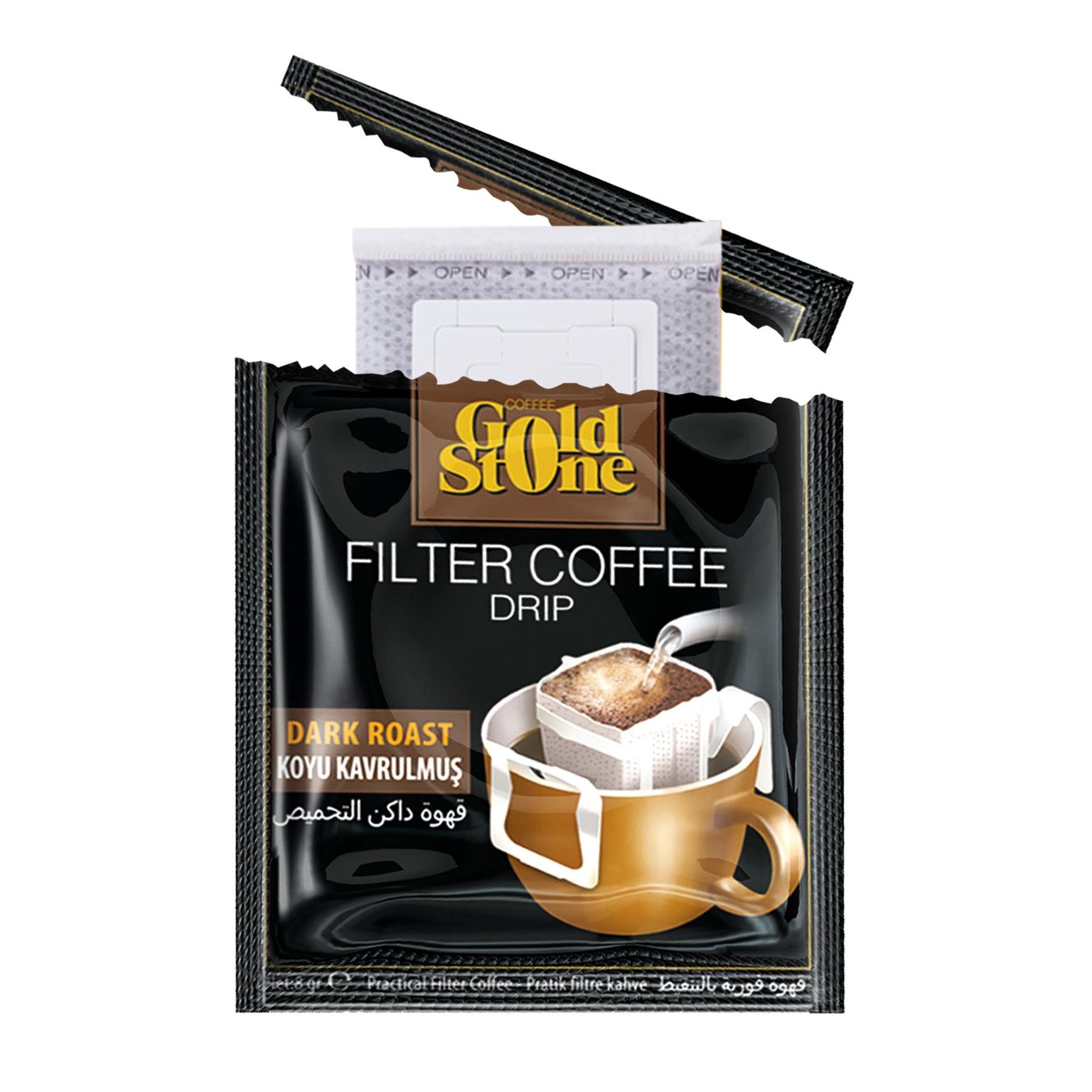 Gold Stone Filtre Kahve - Koyu Kavrulmuş