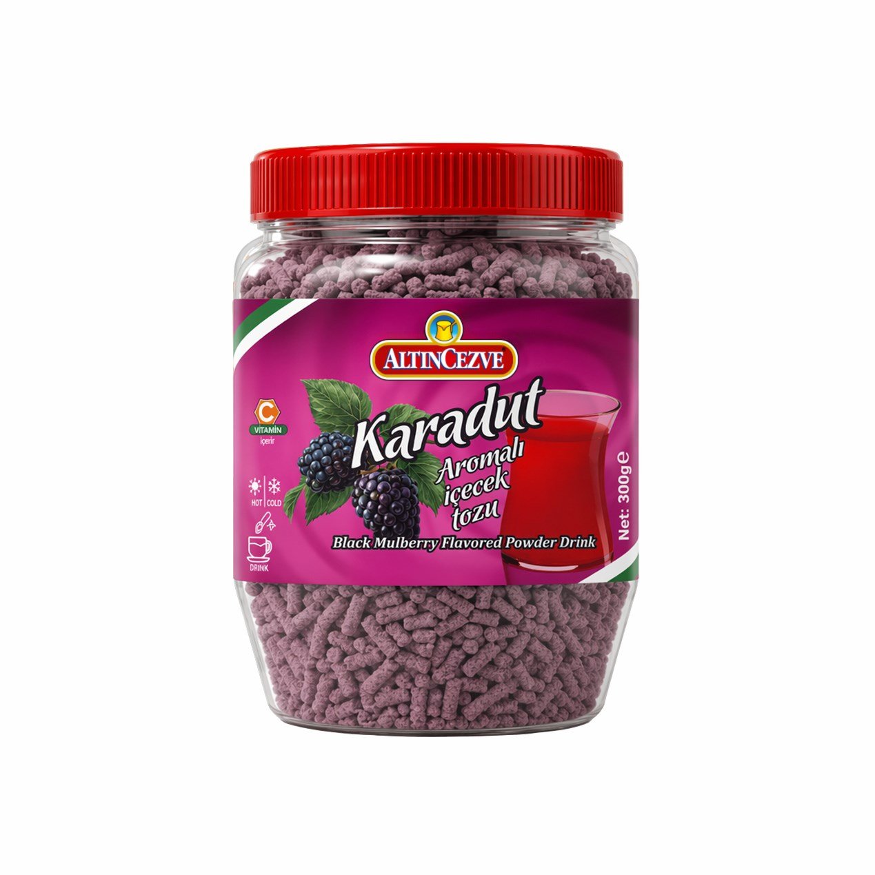 Granül Karadut Aromalı Içecek Tozu 300 gr