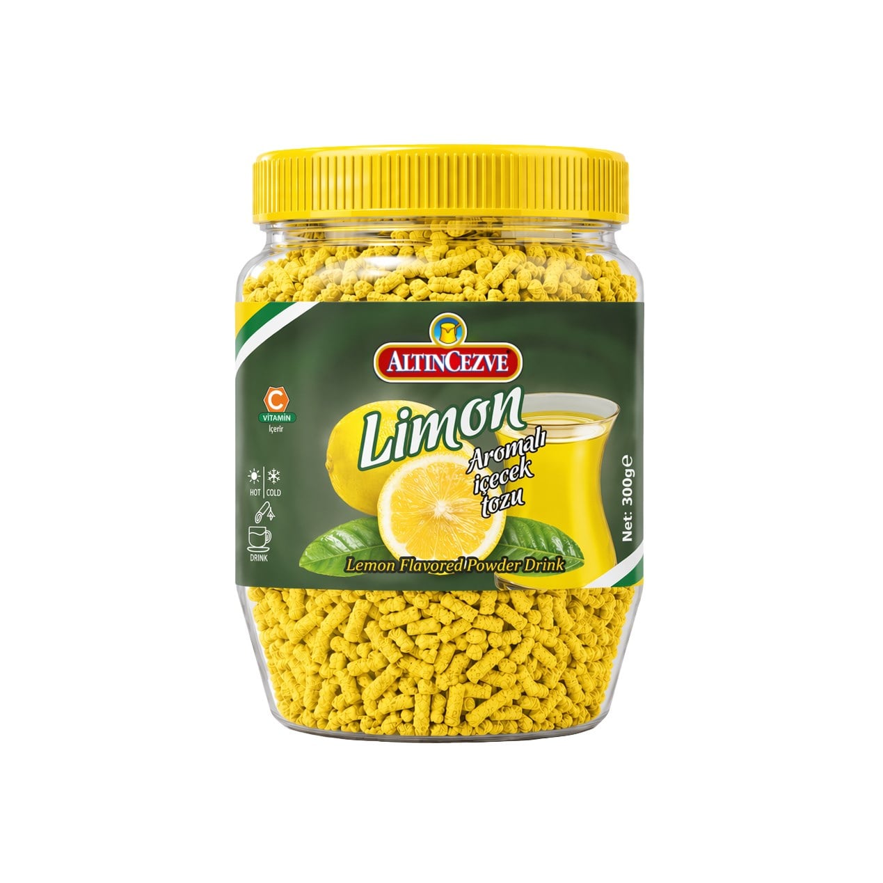 Granül Limon Aromalı İçecek Tozu 300 G